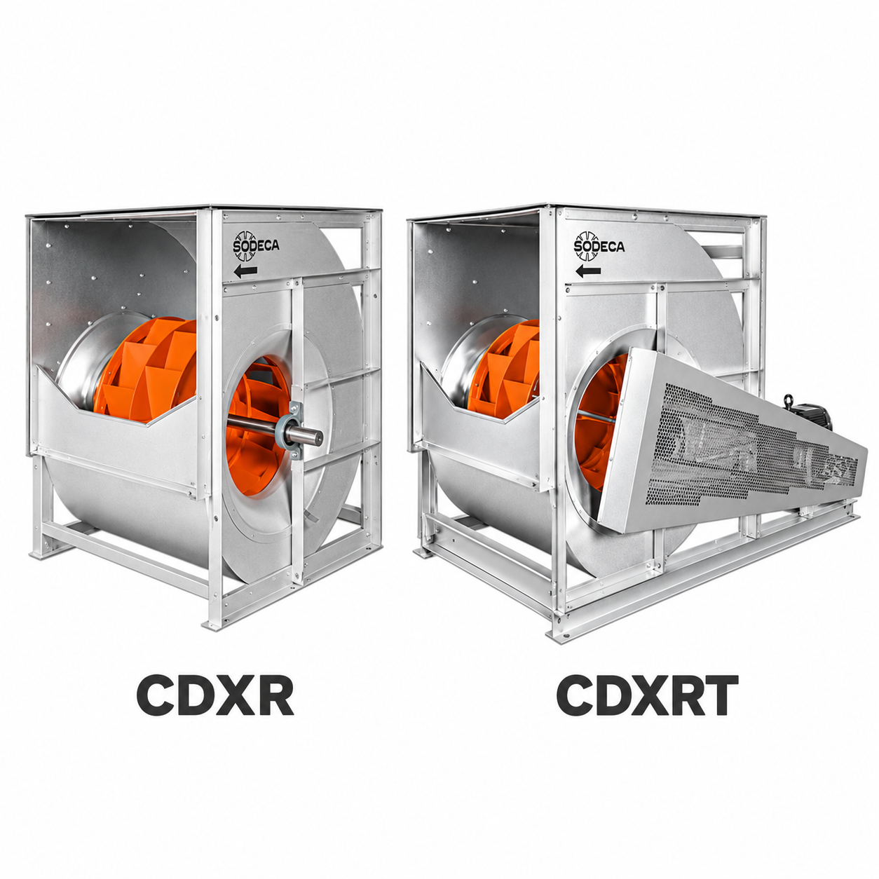 SODECA CDXR CDXRT 60HZ 雙吸式後傾皮帶離心送風機