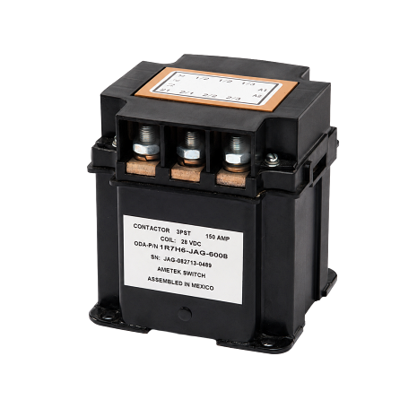 Model JAG-6 50 - 150 AMP AC Contactor_12-2